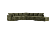 Load image into Gallery viewer, Ciello - Sectional - Sage - High Angled
