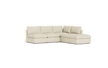 Load image into Gallery viewer, Ciello XL - Sectional - Sunset Beige - High Angled
