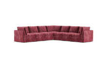 Load image into Gallery viewer, Ciello XL - Sectional - Bordeaux - High Angled

