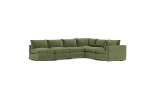 Load image into Gallery viewer, Ciello XL - Sectional - Cypress Green - Regular Backrest
