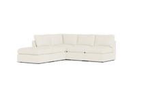 Load image into Gallery viewer, Ciello - Sectional - Snowdrift - High Angled
