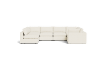 Load image into Gallery viewer, Ciello XL - Sectional - Snowdrift - Regular Backrest
