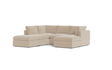 Load image into Gallery viewer, Ciello - Sectional - Crumble - High Angled
