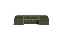 Load image into Gallery viewer, Ciello - Sectional - Cypress Green - High Angled
