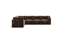 Load image into Gallery viewer, Ciello XL - Sectional - Espresso - High Angled
