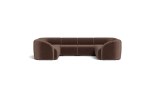 Load image into Gallery viewer, Cassini - Corner Sectional - Chocolate
