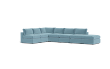 Load image into Gallery viewer, Ciello - Sectional - Aqua - Regular Backrest
