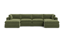 Load image into Gallery viewer, Ciello XL - Sofa - Cypress Green - Regular Backrest
