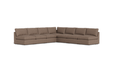 Load image into Gallery viewer, Ciello XL - Sectional - Mocha - High Angled
