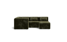 Load image into Gallery viewer, Atmosphere Sleeper Sofa &amp; Sectional - Rounded Backrest - Sage
