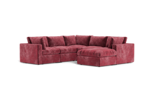 Load image into Gallery viewer, Ciello XL - Sectional - Bordeaux - Regular Backrest
