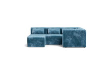 Load image into Gallery viewer, Atmosphere Sleeper Sofa &amp; Sectional - Rounded Backrest - Harbour Blue
