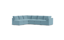 Load image into Gallery viewer, Ciello XL - Sectional - Aqua - High Angled
