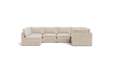 Load image into Gallery viewer, Ciello XL - Sectional - Sesame - High Angled
