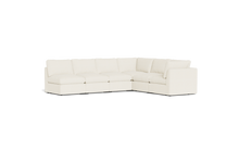 Load image into Gallery viewer, Ciello - Sectional - Snowdrift - High Angled
