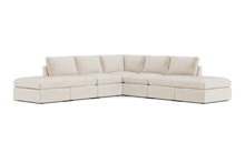 Load image into Gallery viewer, Ciello - Sectional - Sesame - High Angled
