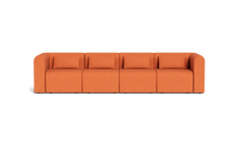 Load image into Gallery viewer, Atmosphere Sleeper Sofa &amp; Sectional - Rounded Backrest - Tangerine
