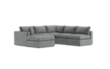 Load image into Gallery viewer, Ciello XL - Sectional - Basalt - Regular Backrest

