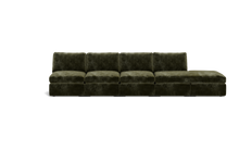 Load image into Gallery viewer, Ciello XL - Sofa - Sage - High Angled
