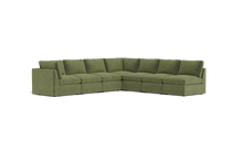 Load image into Gallery viewer, Ciello - Sectional - Cypress Green - High Angled
