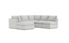 Load image into Gallery viewer, Ciello - Sectional - Limestone - High Angled
