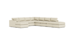 Load image into Gallery viewer, Ciello XL - Sectional - Sunset Beige - Regular Backrest
