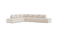 Load image into Gallery viewer, Ciello XL - Sectional - Sesame - High Angled
