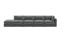 Load image into Gallery viewer, Ciello XL - Sofa - Basalt - Regular Backrest
