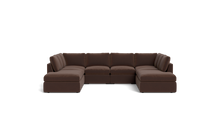 Load image into Gallery viewer, Ciello - Sectional - Chocolate - High Angled
