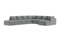 Load image into Gallery viewer, Ciello XL - Sectional - Basalt - High Angled
