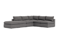 Load image into Gallery viewer, Ciello XL - Sectional - Storm Grey - Regular Backrest
