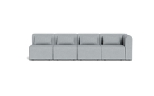 Load image into Gallery viewer, Atmosphere Sleeper Sofa &amp; Sectional - Rounded Backrest - Ash
