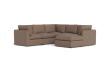 Load image into Gallery viewer, Ciello - Sectional - Mocha - High Angled
