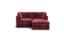 Load image into Gallery viewer, Ciello - Sofa - Bordeaux - High Angled
