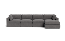 Load image into Gallery viewer, Ciello XL - Sofa - Storm Grey - Regular Backrest
