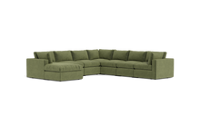 Load image into Gallery viewer, Ciello XL - Sectional - Cypress Green - Regular Backrest

