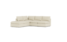 Load image into Gallery viewer, Ciello XL - Sectional - Sunset Beige - High Angled
