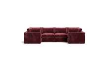 Load image into Gallery viewer, Ciello - Sectional - Bordeaux - Regular Backrest
