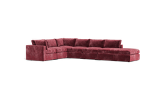 Load image into Gallery viewer, Ciello - Sectional - Bordeaux - Regular Backrest
