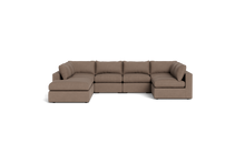 Load image into Gallery viewer, Ciello XL - Sectional - Mocha - Regular Backrest
