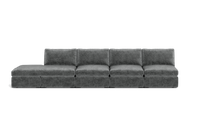 Load image into Gallery viewer, Ciello XL - Sofa - Basalt - High Angled
