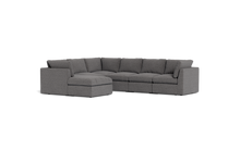 Load image into Gallery viewer, Ciello - Sectional - Storm Grey - High Angled
