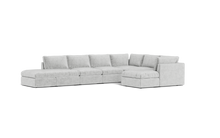 Load image into Gallery viewer, Ciello XL - Sectional - Limestone - High Angled
