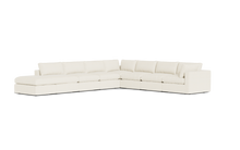 Load image into Gallery viewer, Ciello XL - Sectional - Snowdrift - Regular Backrest
