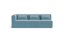 Load image into Gallery viewer, Atmosphere - Sofa - Rounded Backrest - Aqua
