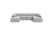 Load image into Gallery viewer, Ciello XL - Sectional - Limestone - Regular Backrest
