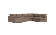 Load image into Gallery viewer, Ciello XL - Sectional - Mocha - High Angled
