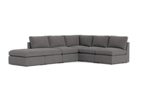 Load image into Gallery viewer, Ciello - Sectional - Storm Grey - High Angled
