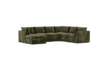 Load image into Gallery viewer, Ciello - Sectional - Sage - High Angled
