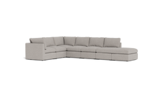 Load image into Gallery viewer, Ciello - Sectional - Dream Grey - High Angled
